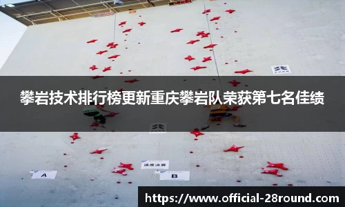 攀岩技术排行榜更新重庆攀岩队荣获第七名佳绩
